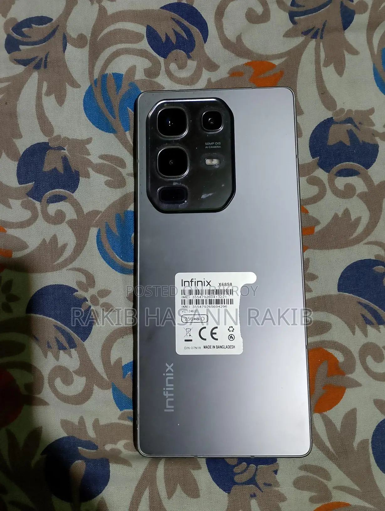 Infinix Note 50 . (Used)