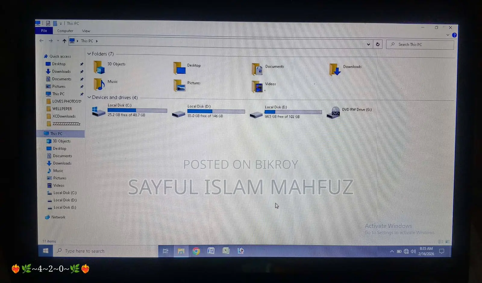 Laptop For Sale