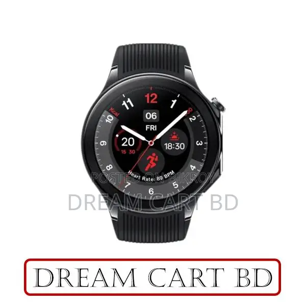 OnePlus Watch 2 – 1.43” AMOLED, BT Calling, GPS, 32GB/2GB Black