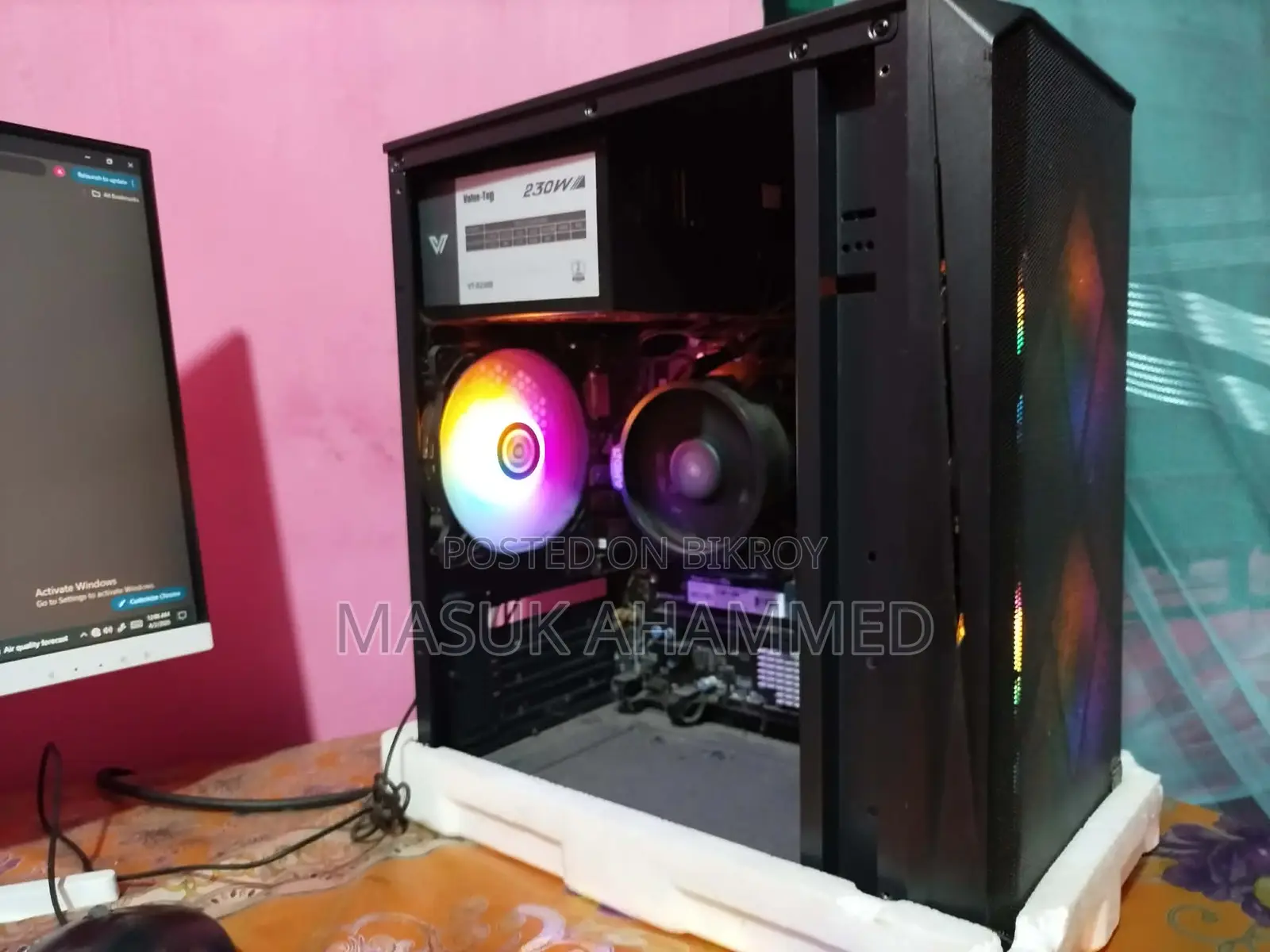 Desktop Computer MSI model 16GB AMD Ryzen 5 SSD 500GB