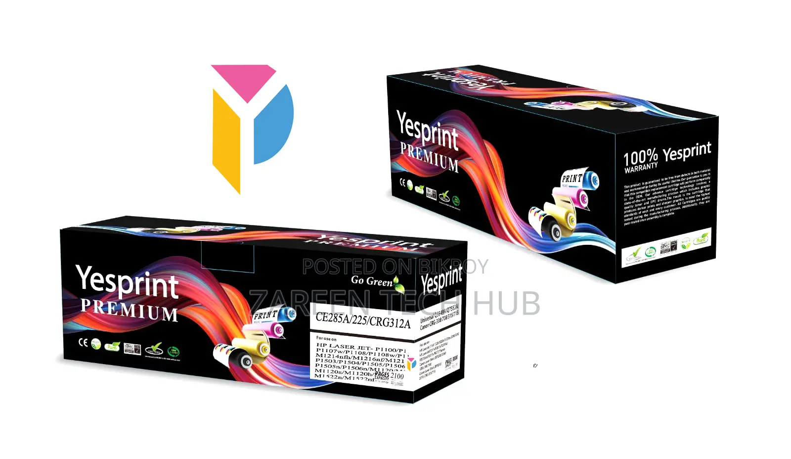 Yesprint CE285A, CRG325, 388, CB435A, CRG312- HP Laser Jet Toner