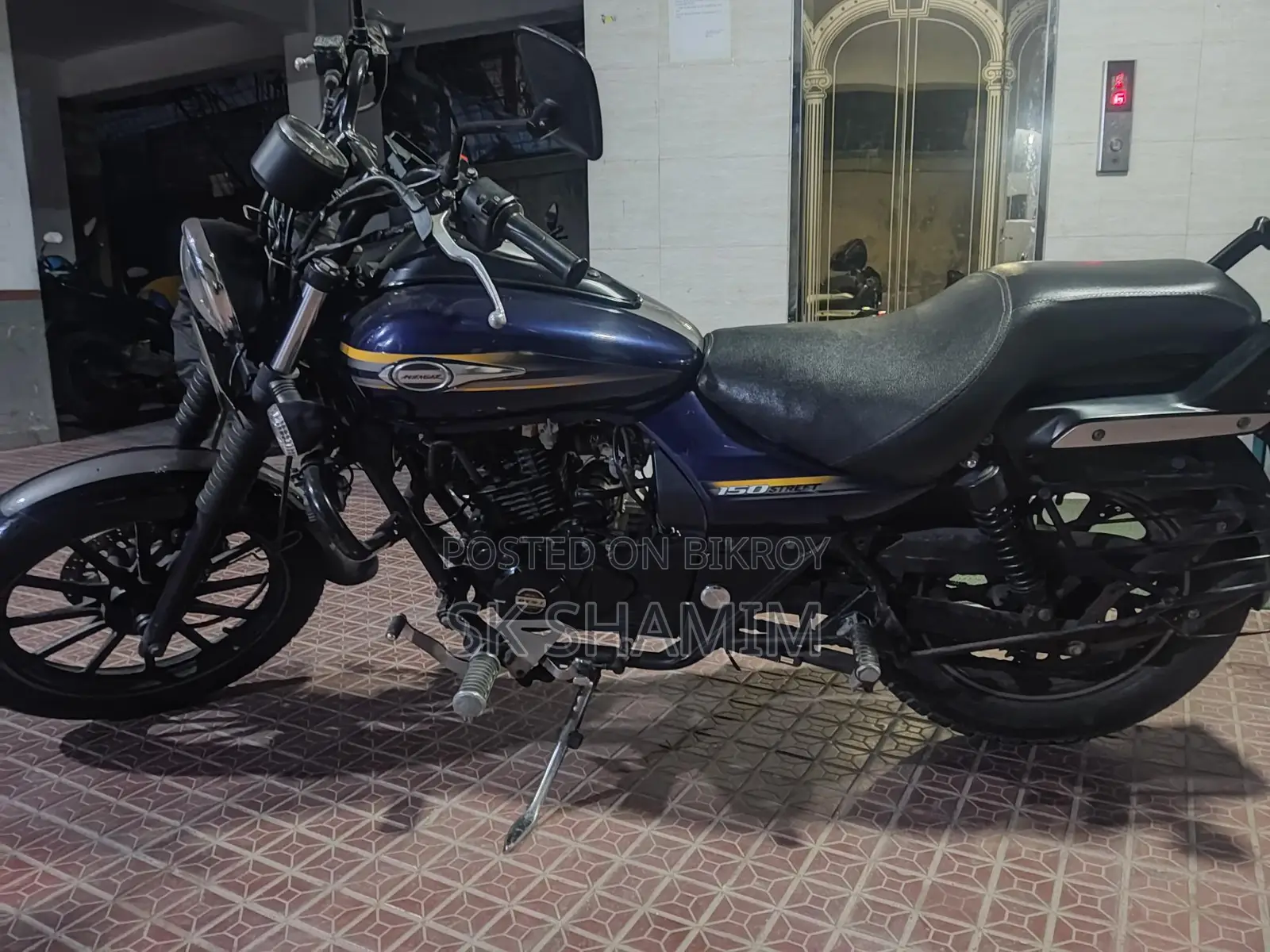 Bajaj Avenger 150 Street Blue 2017 Model