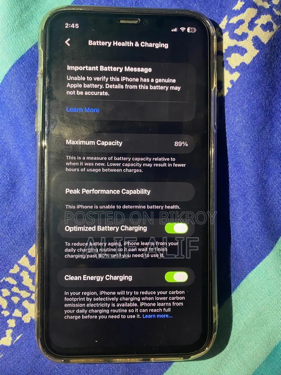 Apple iPhone 11 ` (Used)