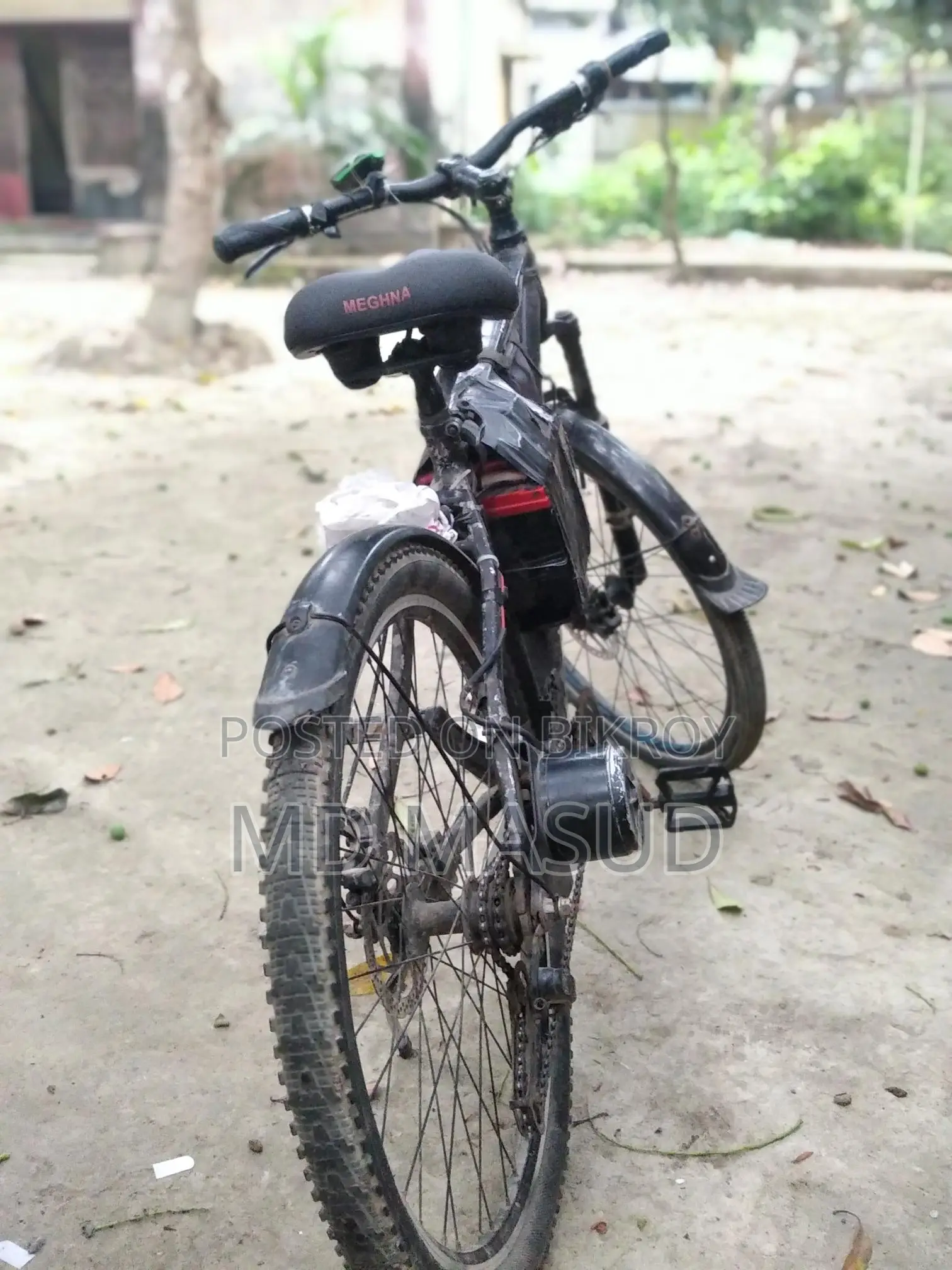 মোটর সংযুক্ত বাইসাইকেল