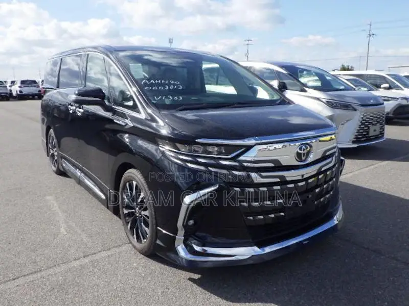 Toyota Alphard New Shape Black 2022