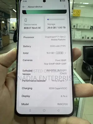 Realme GT NEO 5se (Used)