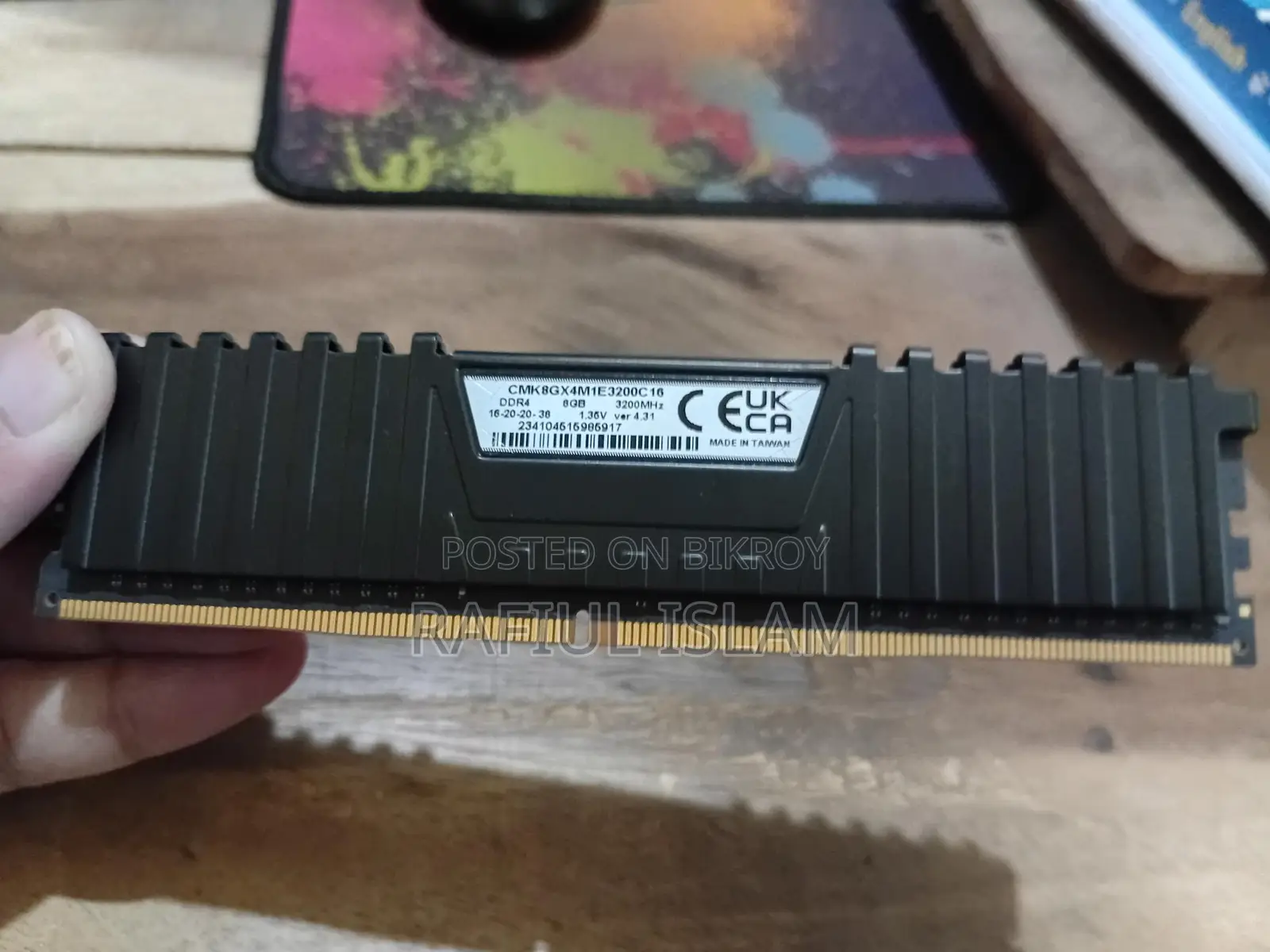 Corsair Vengeance Lpx 8gb 3200mhz Ddr4 Desktop Ram