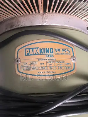 Original Pakistani Fan