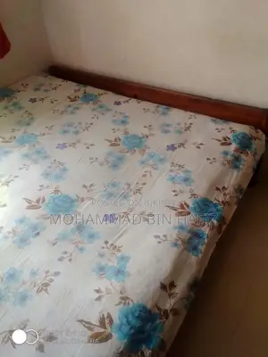 Wooden Bed with Mattress for Sale