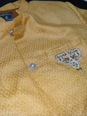 Yellow Sherwani