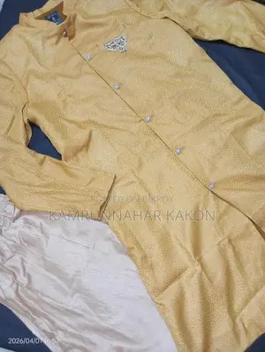 Yellow Sherwani