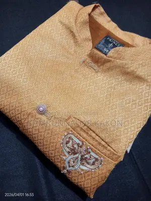 Yellow Sherwani