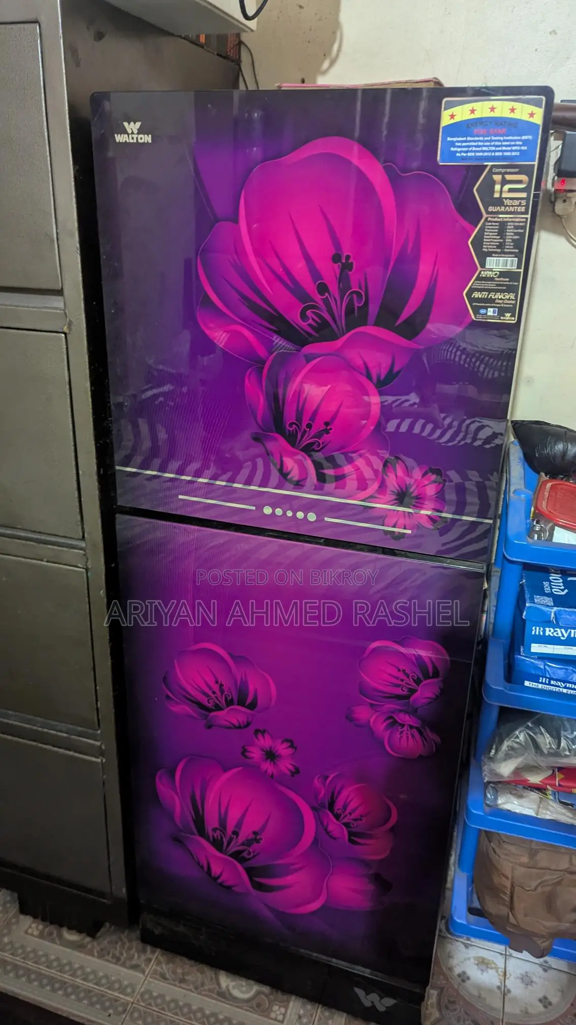 Walton 157-liter fridge in fresh condition