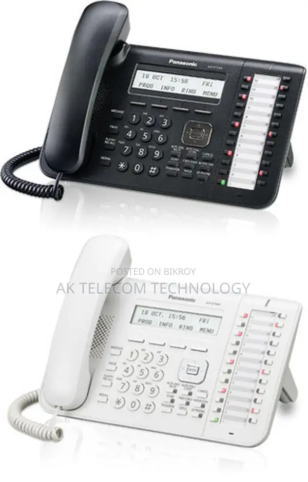 Panasonic KX-DT543 Corded Master Black Phone Set For PABX
