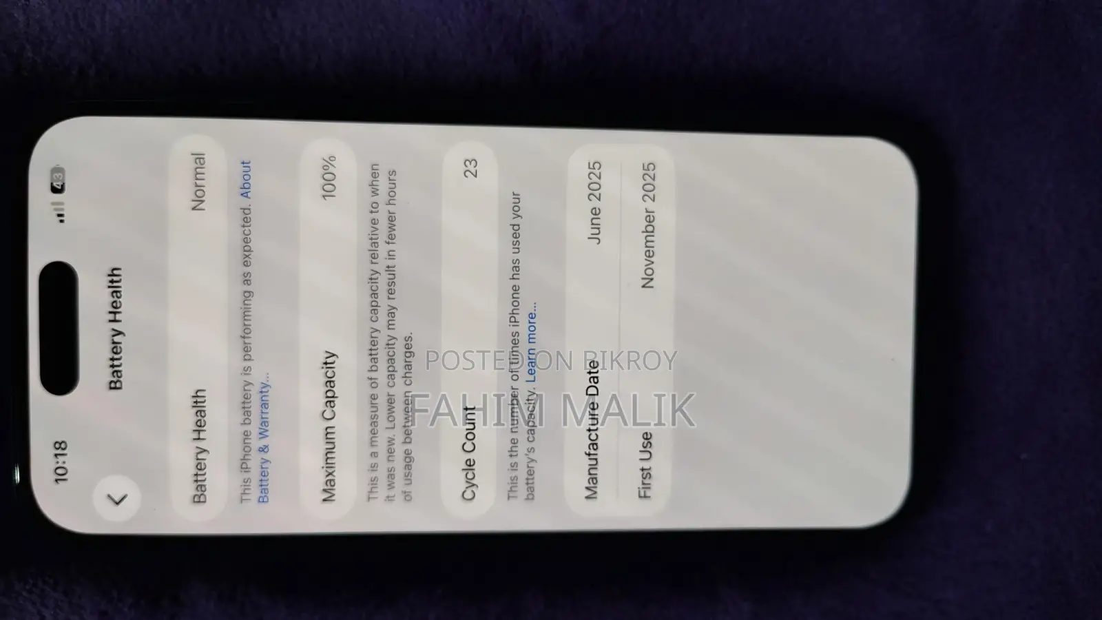 Apple iPhone 16 (Used)