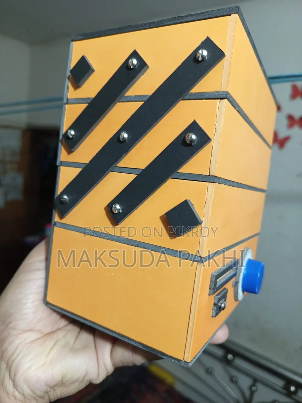 Password Money Saving Box | Desk Organizer Locker Handmade Gift Item
