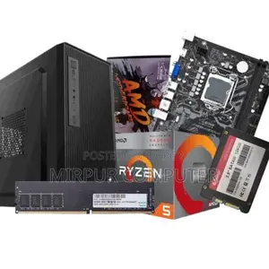 Ryzen 3400g PC + 20 inch LED HP, Fresh Condition, 128GB SSD, 8GB RAM