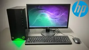 Ryzen 3400g PC + 20 inch LED HP, Fresh Condition, 128GB SSD, 8GB RAM