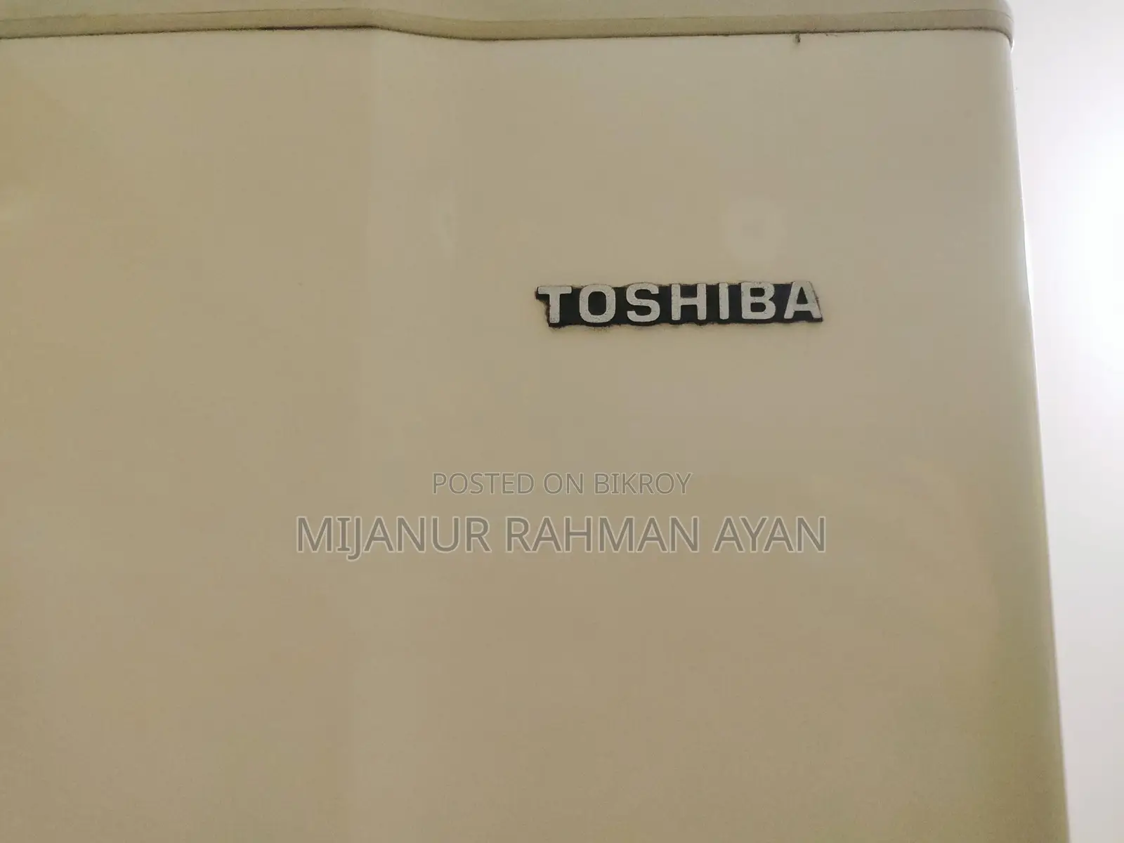 Toshiba Hybrid Plasma, Deodorizer, and Minus Ion Fridge