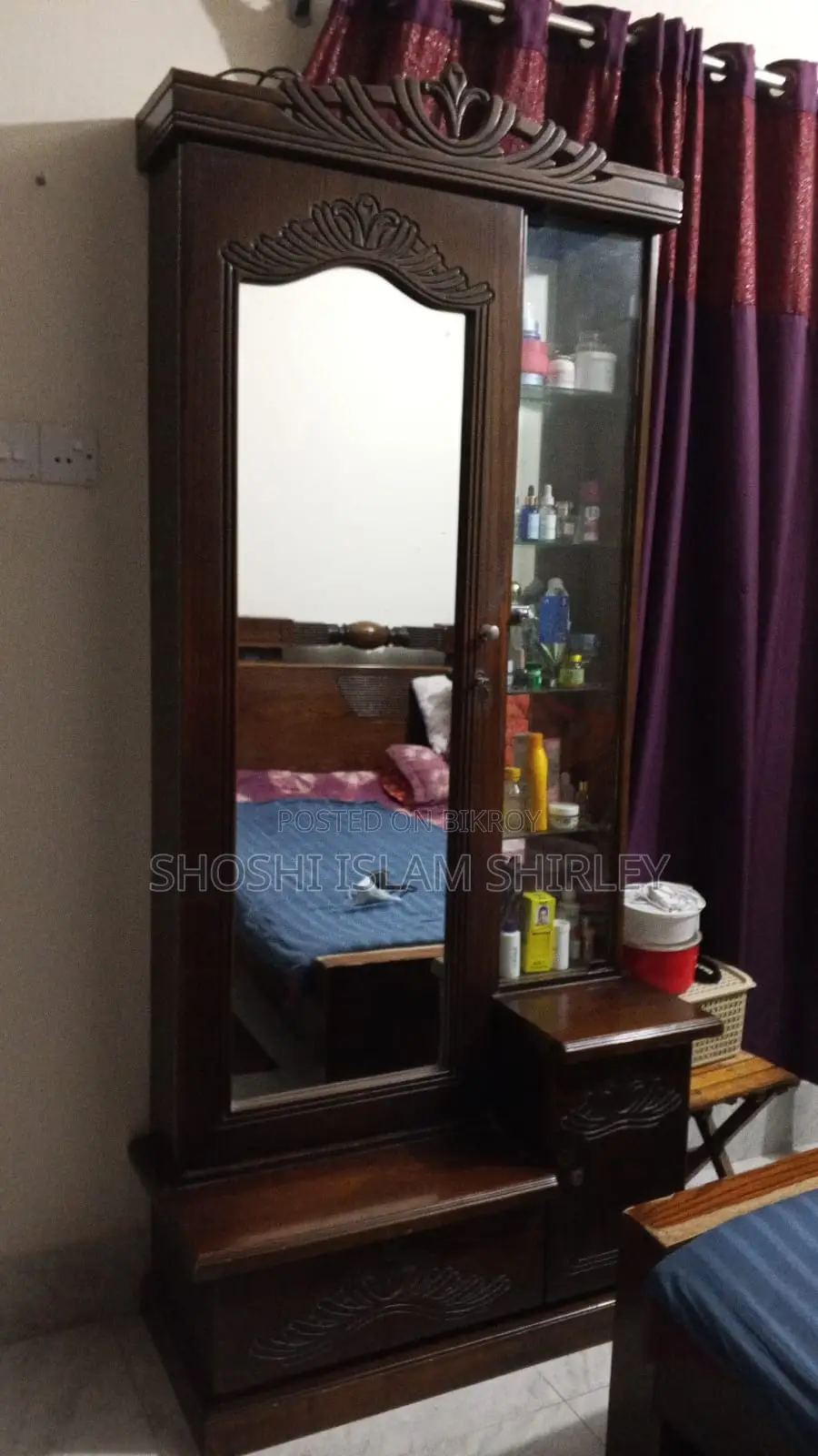 Malaysian Oak Dressing Table