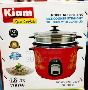 Kiam and Howkings Rice Cooker - Best Cooking, Great Deal!