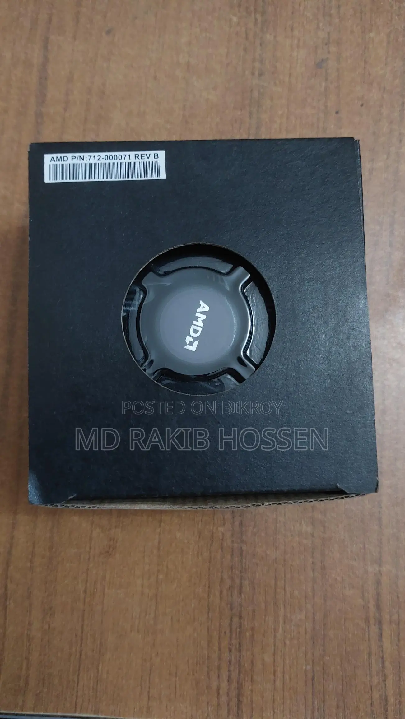 Intake Amd CPU Cooler Brand New