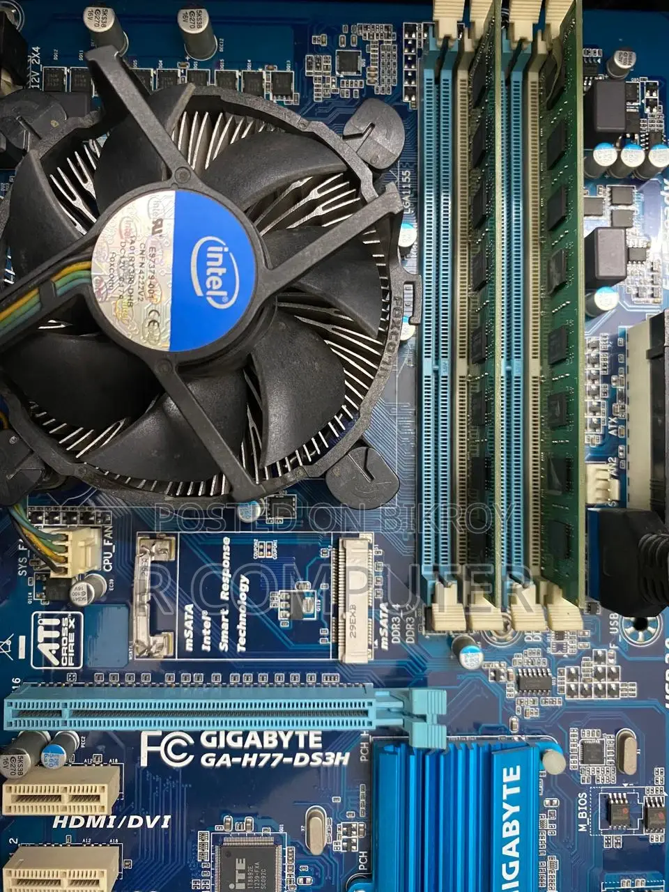 Desktop PC Intel Core i5 (3rd Gen) RAM 8GB & SSD 120GB With 500GB HDD