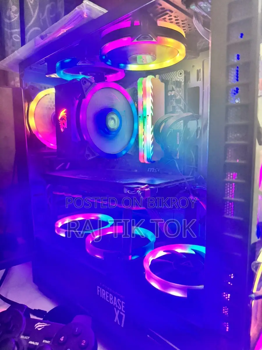 1stplayer Firebase X7 E Atx Motherboard Case With 10 Argb Fan