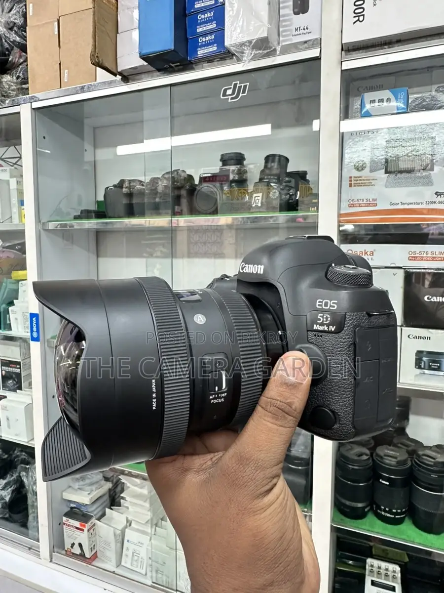 Canon 5d iv with sigma 12 24mm mm lens