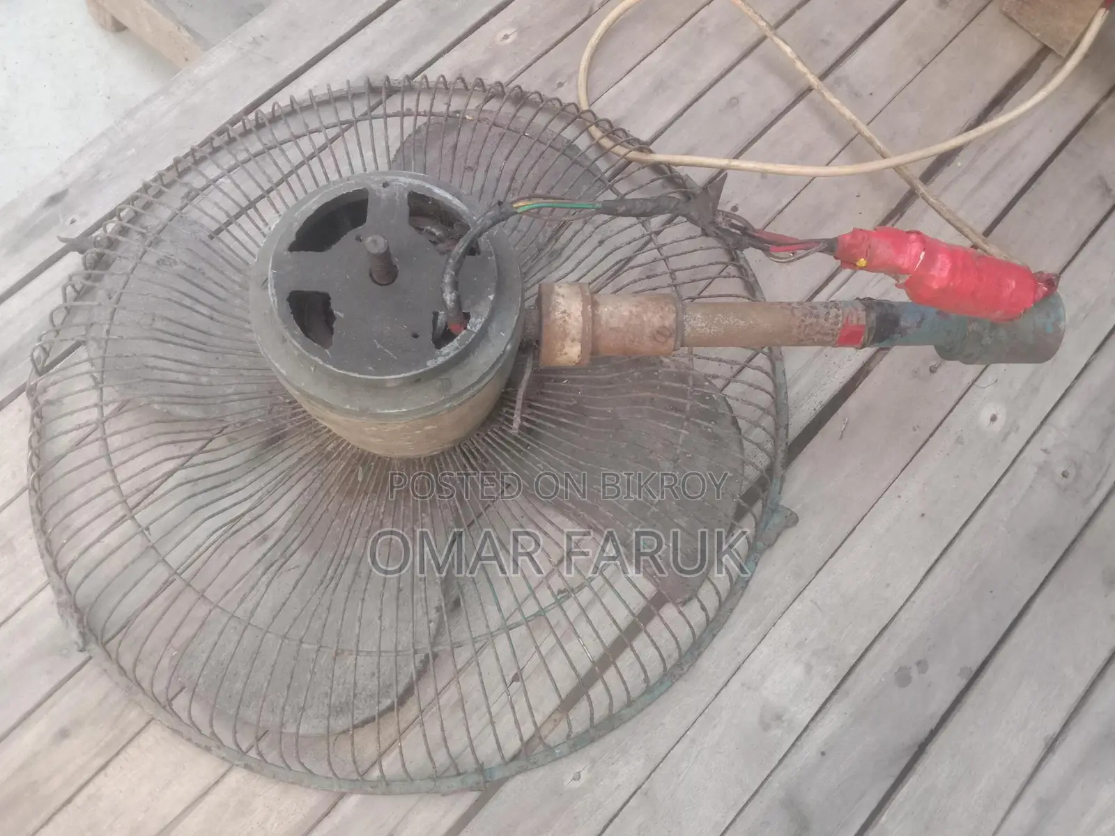 High-Speed GFC Pakistani Stand Fan