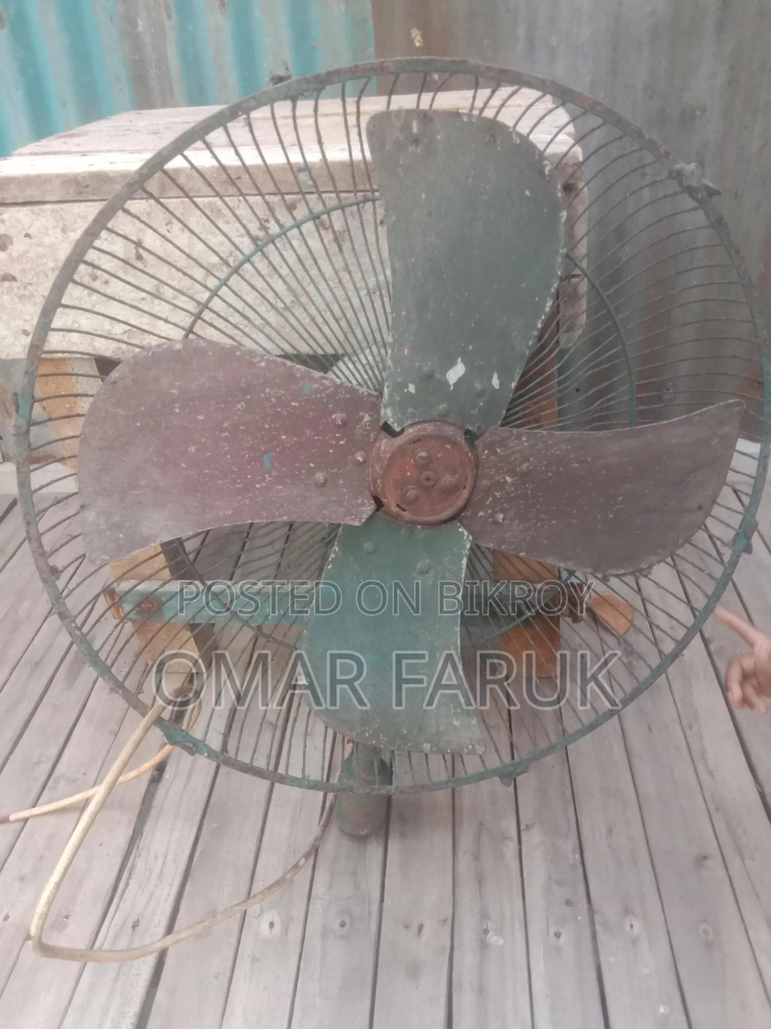 High-Speed GFC Pakistani Stand Fan