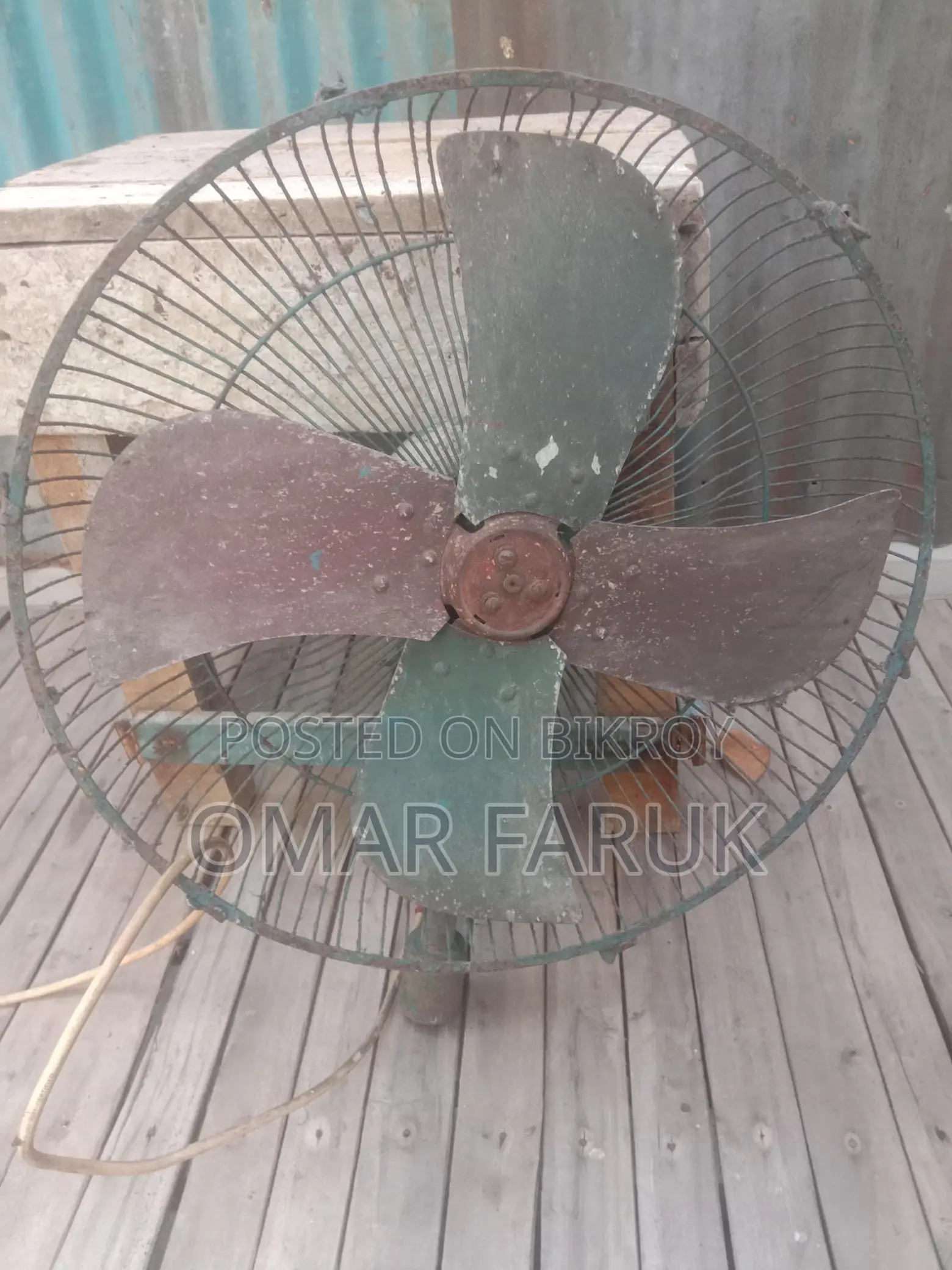 High-Speed GFC Pakistani Stand Fan