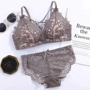 Ladies High Quality Bra Panty Set