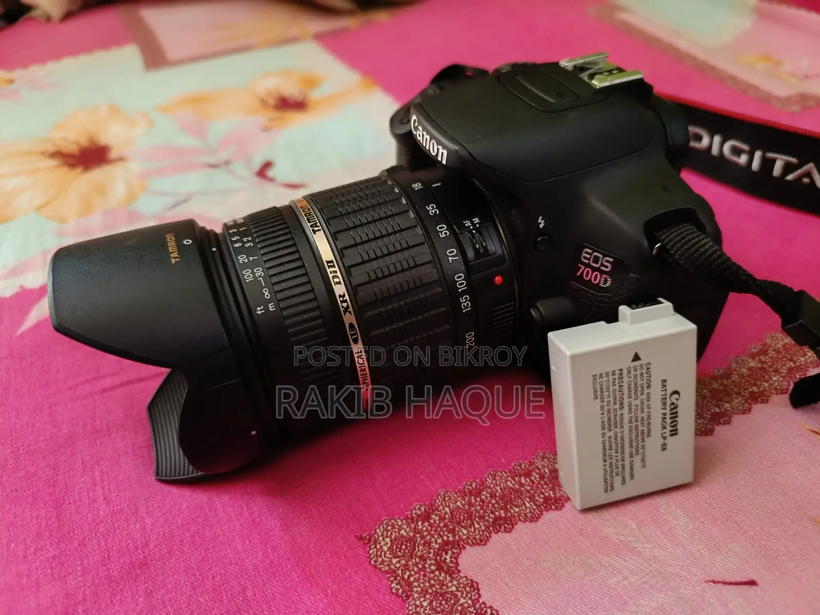 Canon 700D + Tamron 18-200mm Lens | Combo Ready - Urgent Sell