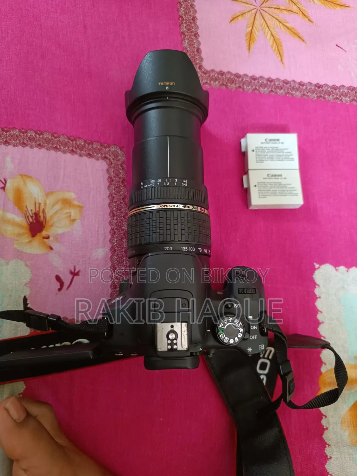 Canon 700D + Tamron 18-200mm Lens | Combo Ready - Urgent Sell