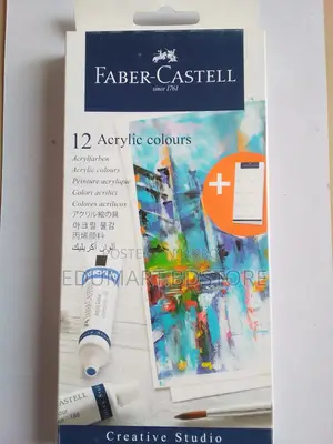 Faber-castell Acrylic Color Set – প্রিমিয়াম কোয়ালিটির অ্যাক্রিলিক রং