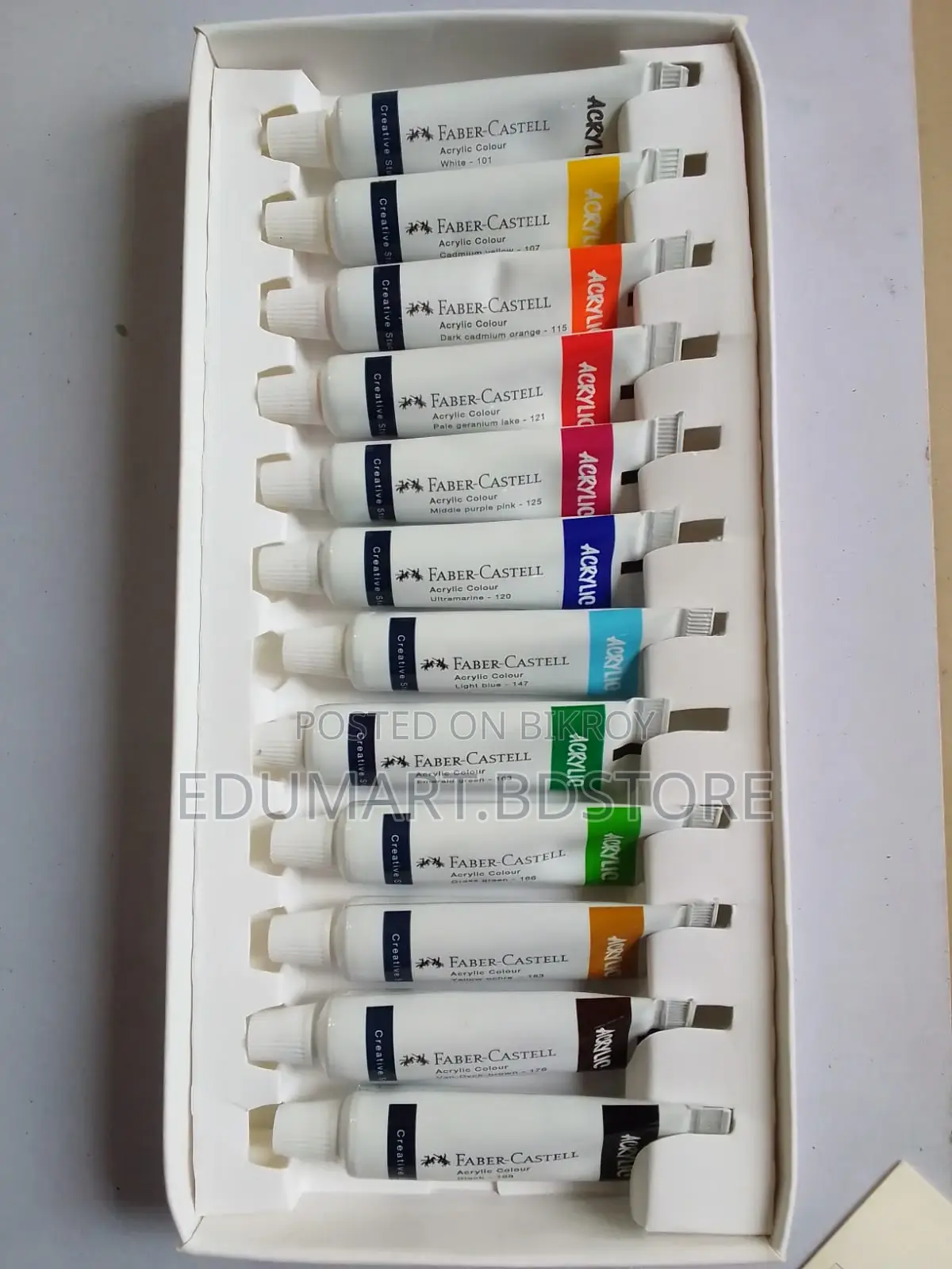 Faber-castell Acrylic Color Set – প্রিমিয়াম কোয়ালিটির অ্যাক্রিলিক রং