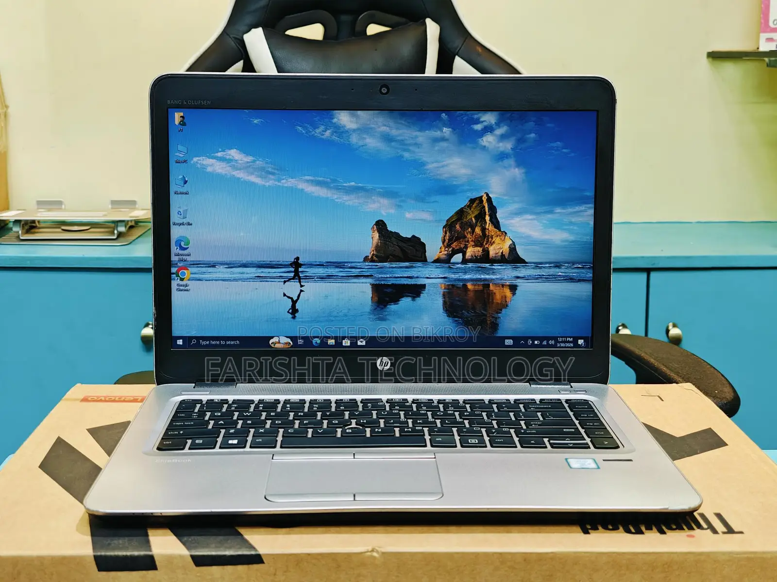 HP Elitebook 840 G3 Core i5-6th Gen 8GB Ram 256GB SSD 14" Display