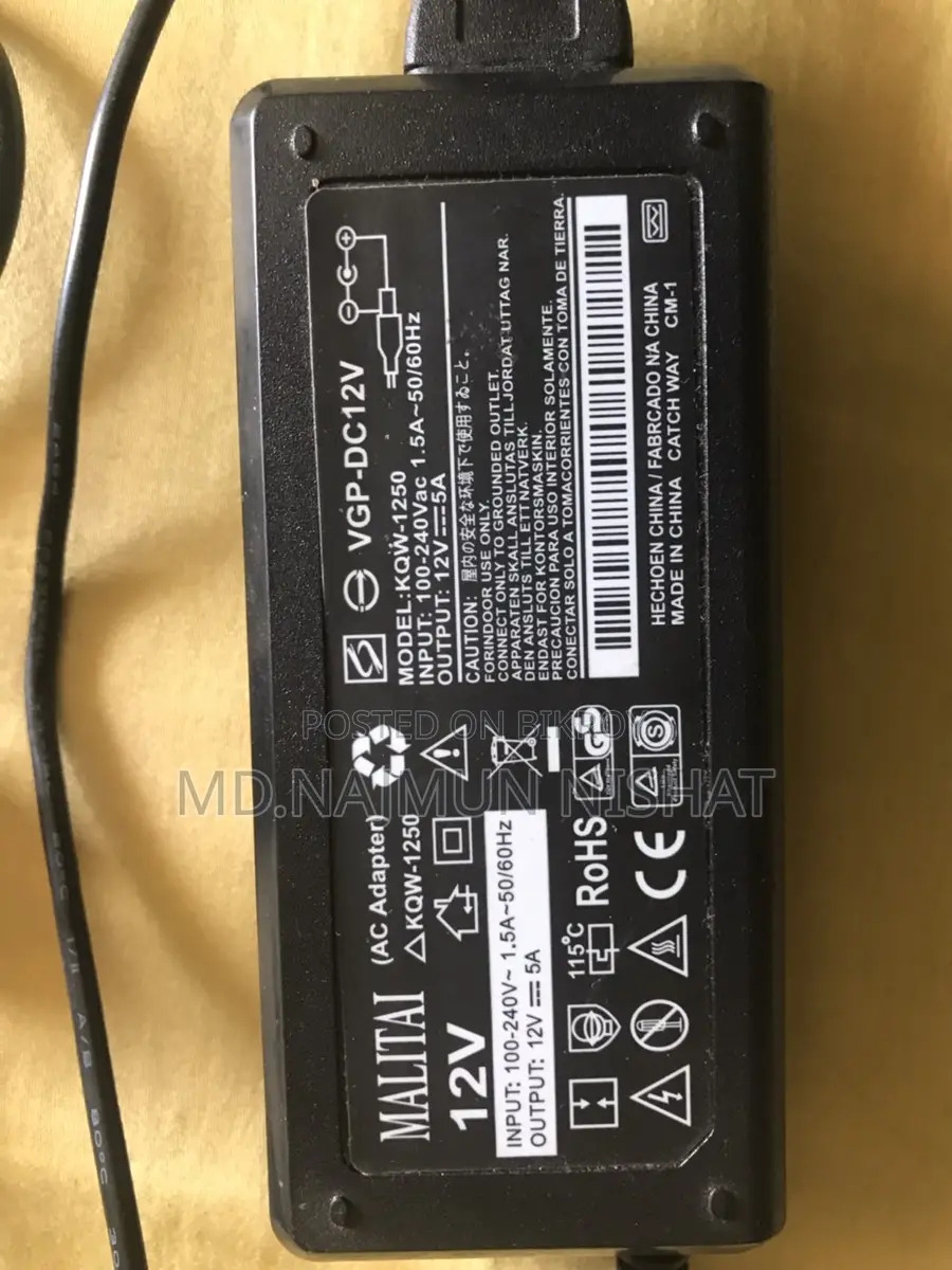 12v 5a Power Adapter