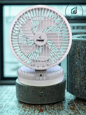 Rechargeable Table And Wall Mounted Fan