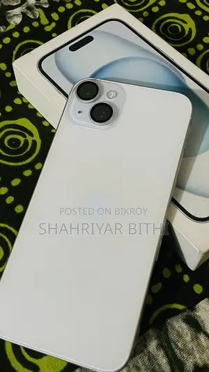 অ্যাপল আইফোন ১৫ প্লাস বিএইচ ৯৫% (ব্যবহৃত)