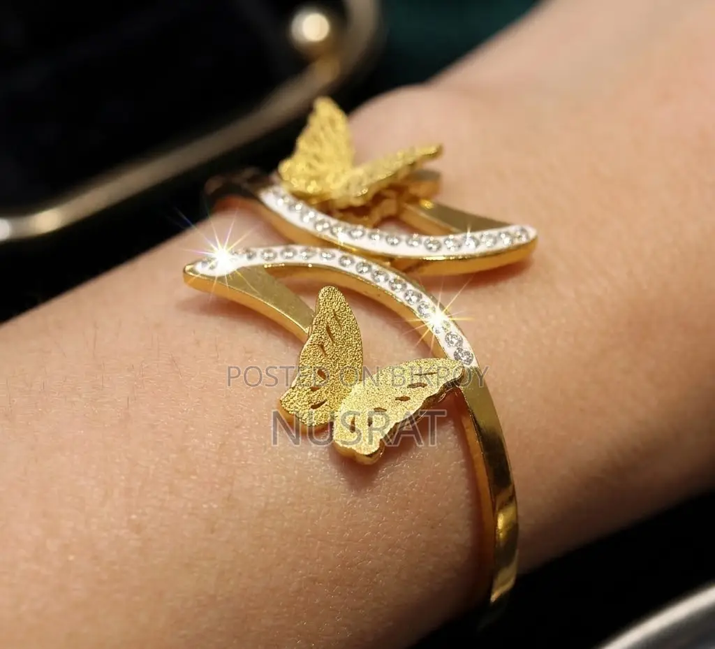 Premium Gold-plated Designer Bangle Bracelet