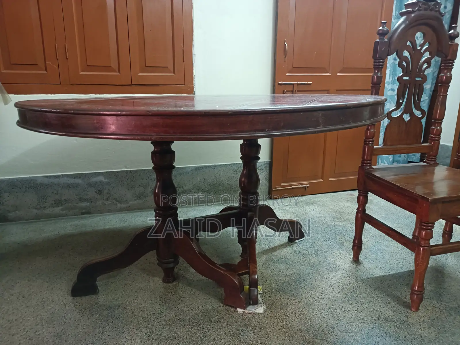৬ পিস ডাইনিং চেয়ার এবং টেবিল