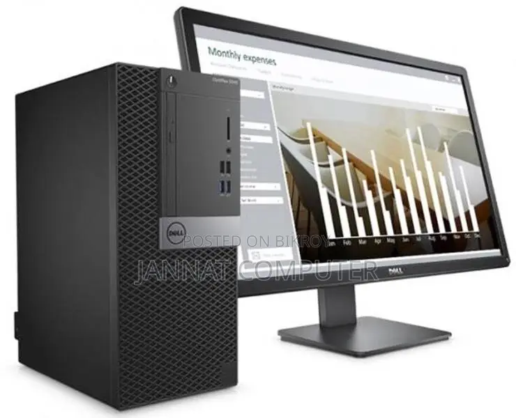 New Core™i3+H-61Board+4GB+SSD 128GB+1000GB+DELL 19''LED