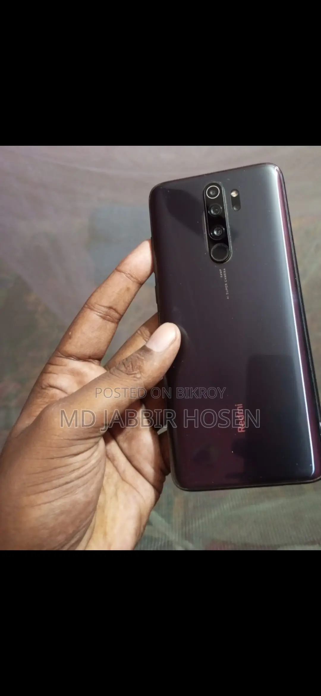 Xiaomi Redmi Note 8 Pro . (Used)