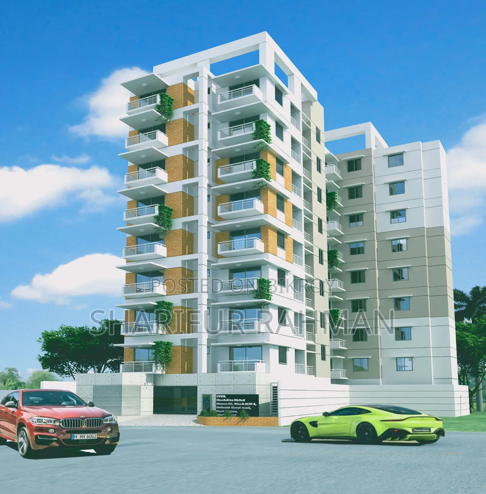 830 Sft Semi-Ready Flat for Sale at Madani Avenue, Baridhara