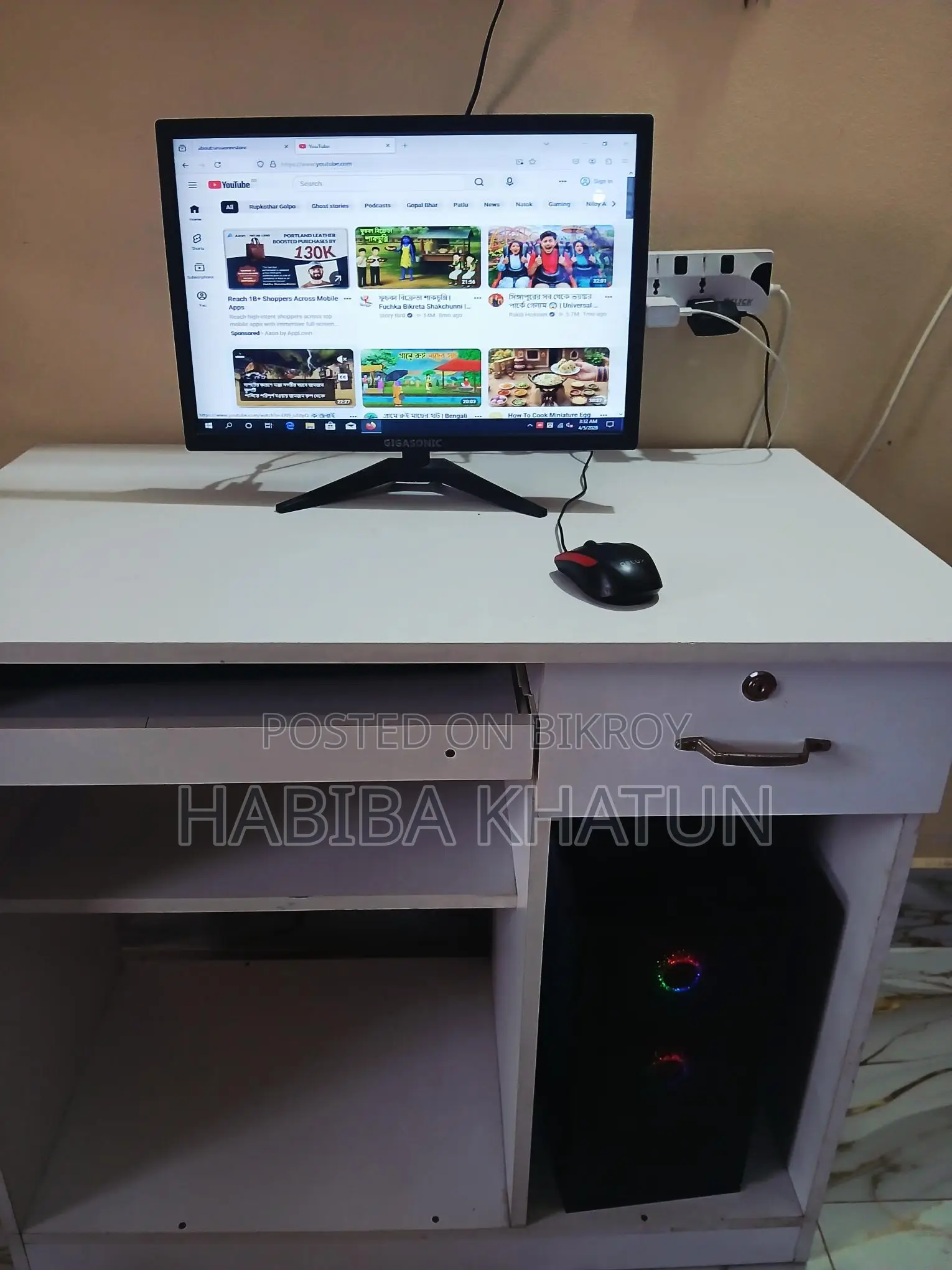 Core i3 Desktop PC 8GB RAM 120GB SSD