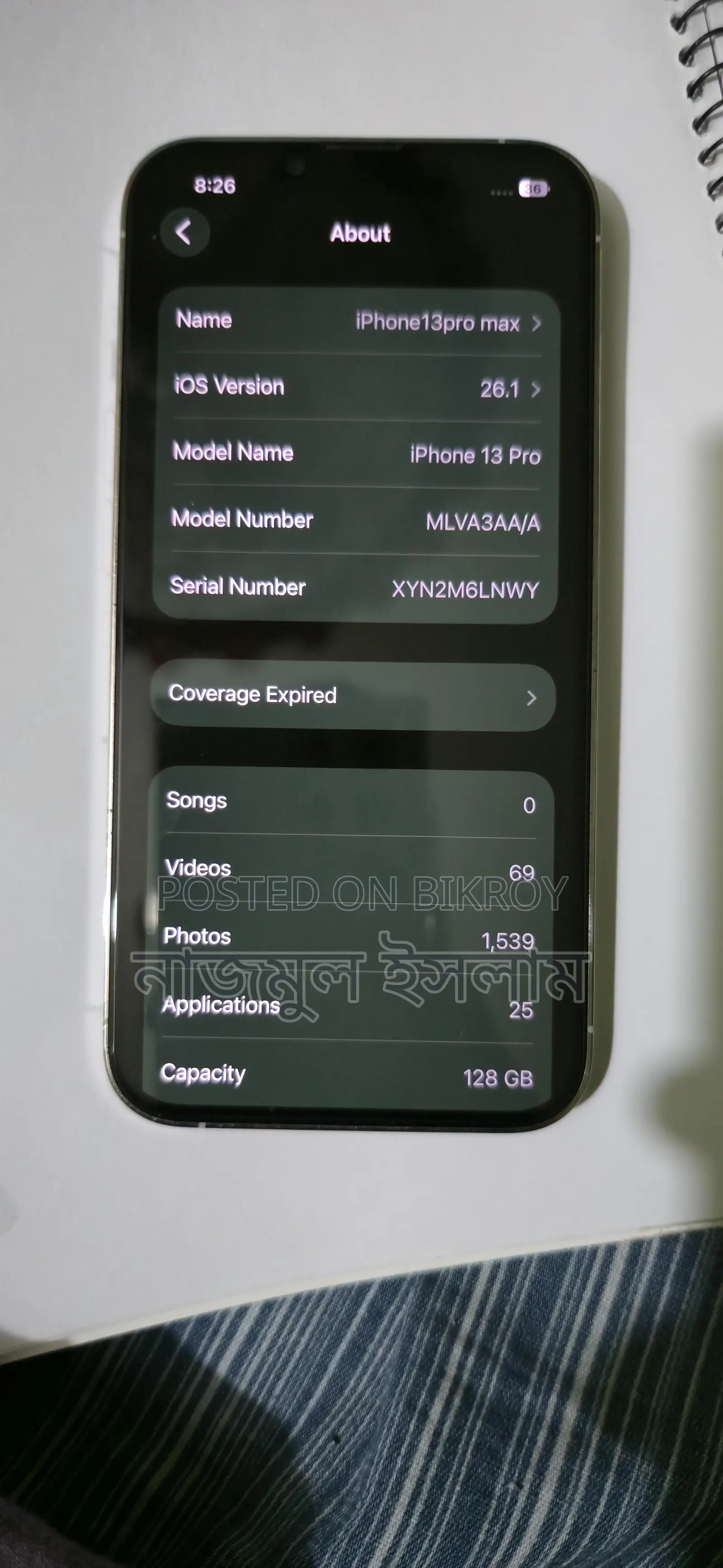 Apple iPhone 13 Pro Max (Used)