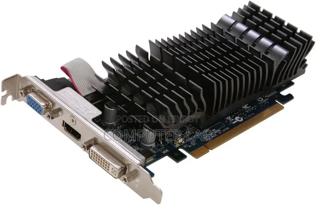 Asus GeForce Gtx-210 1GB DDR3 Gaming Oc Edition with Warranty