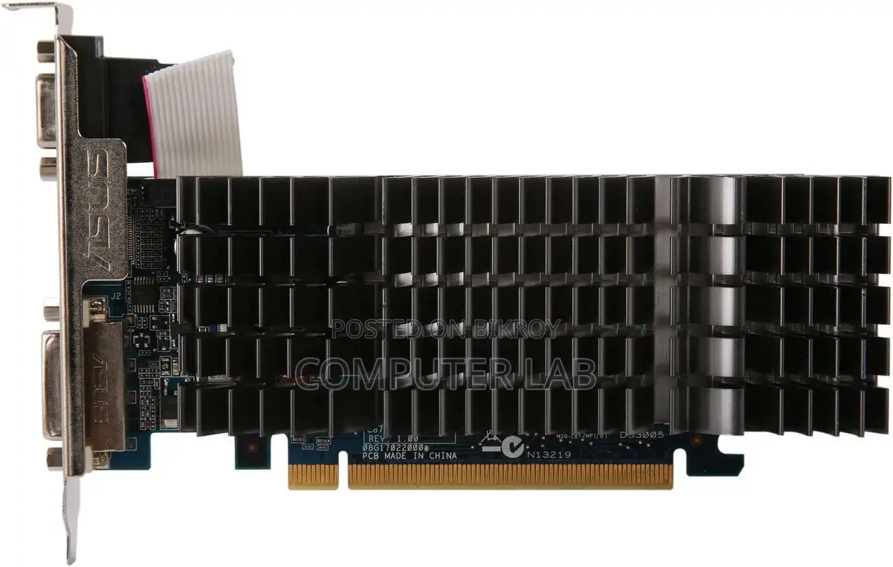 Asus GeForce Gtx-210 1GB DDR3 Gaming Oc Edition with Warranty